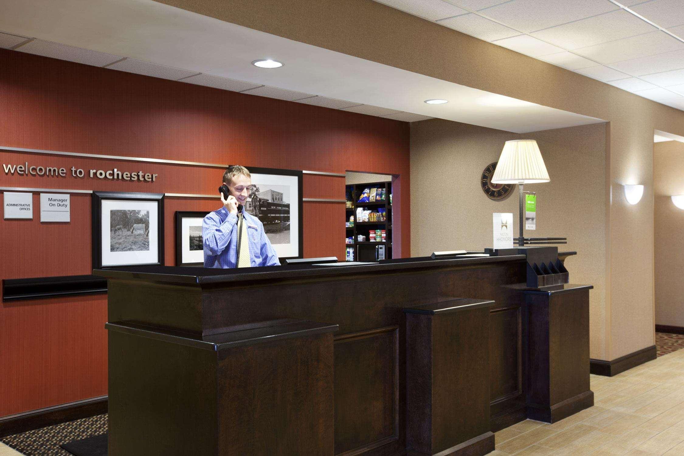 Hampton Inn & Suites Rochester-North Interior foto